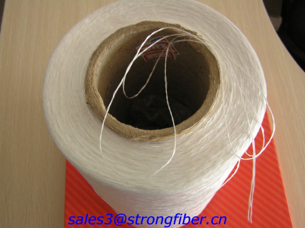 Bulked fiber glass roving