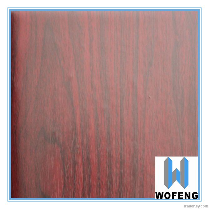 Laminated PVC on galvanized steel color coil for home appliance