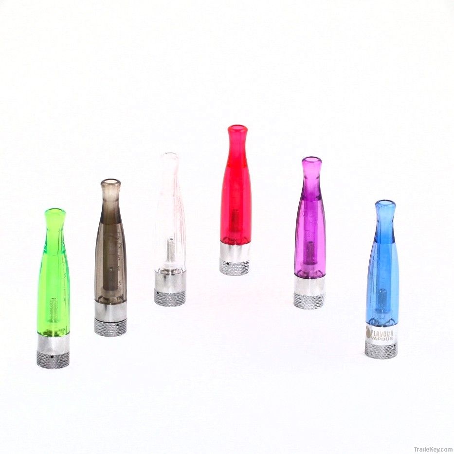 2013 China hottest selling colourful e-cig ego-t h2 clearomizer