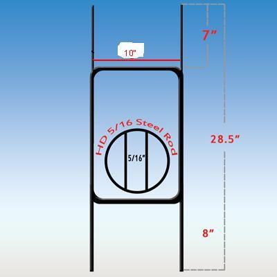 Steel Galvanized H Stake