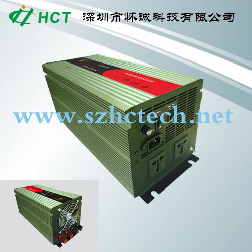 Shenzhen China off-grid 4000W Pure sine wave Solar/home Power inverter with CE Rohs UL approved DC 12V/24V/48V input and 110V/220V output