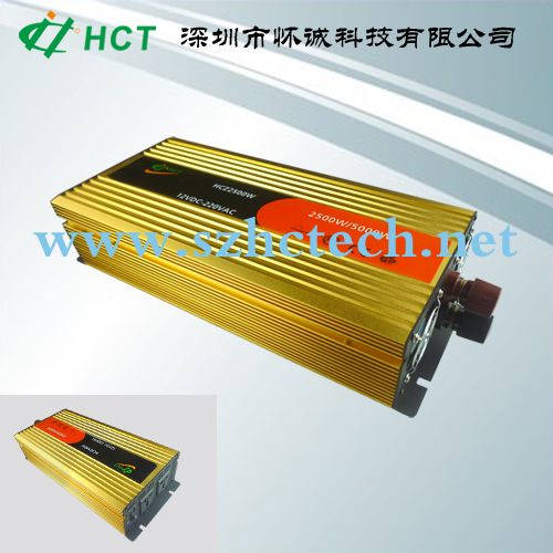 Shenzhen China off-grid 2500W Pure sine wave Solar/home Power inverter with CE Rohs UL approved DC 12V/24V/48V input and 110V/220V output