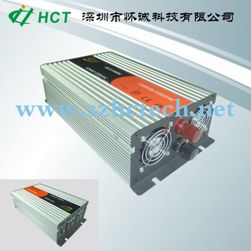Shenzhen China off-grid 1500W Pure sine wave Solar/home Power inverter with CE Rohs UL approved DC 12V/24V/48V input and 110V/220V output