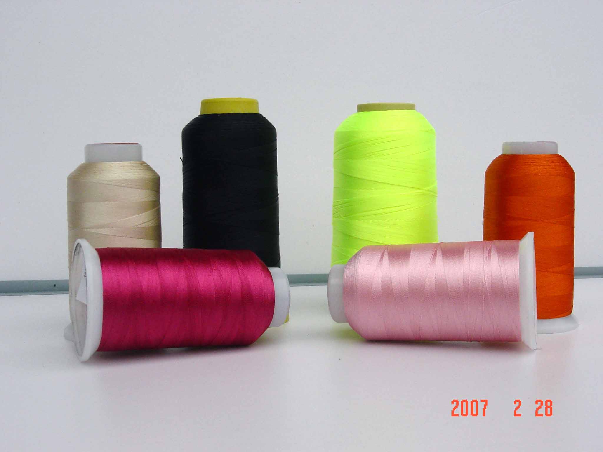 rayon embroidery thread , polyester embroidery thread