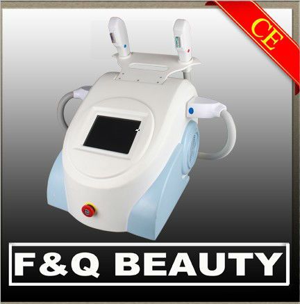 portable double handles e-light ipl for acne therapy