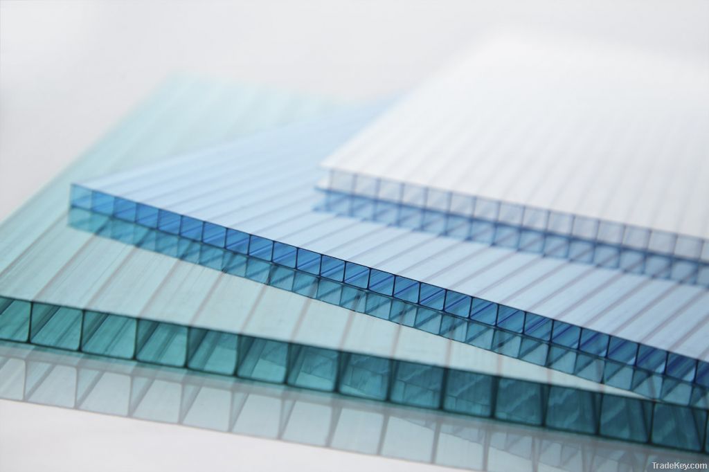 polycarbonate twin wall hollow sheet