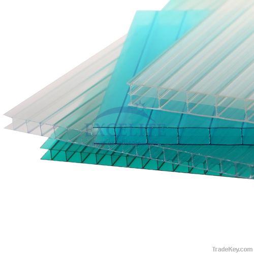 polycarbonate triple wall hollow sheet