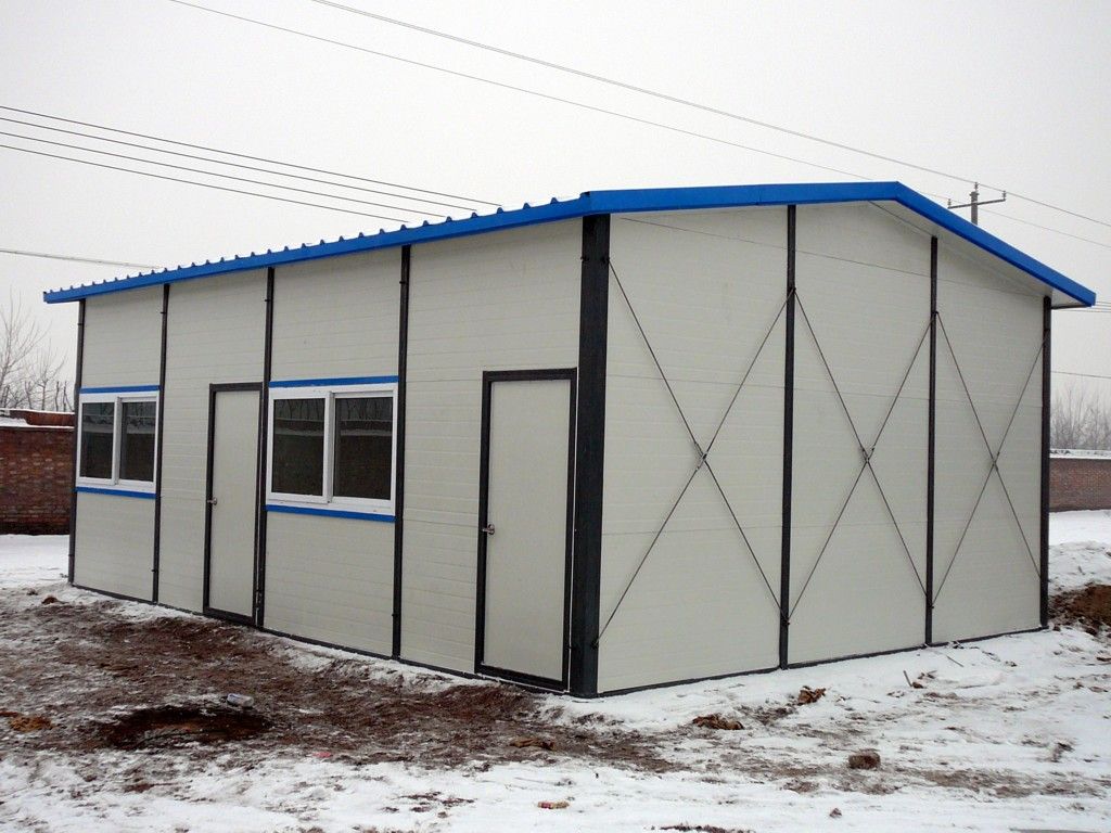 Flexible Size, Low Cost Prefabricated House