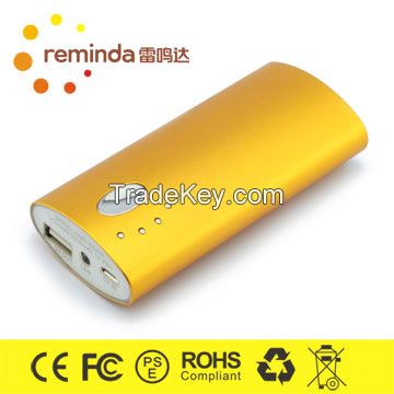 Reminda-portable power bank 5200mAh for mobile phone cell phone tablet pc