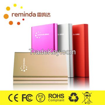 Reminda-6000mAh portable power bank for iPhone iPad mobile phone