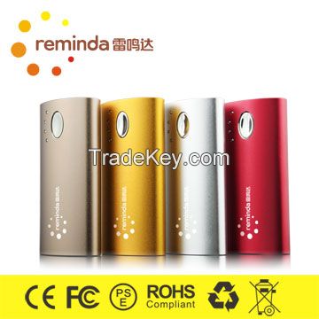 Reminda-usb power bank 5200mAh for iPhone mobile phone cell phone tablet pc