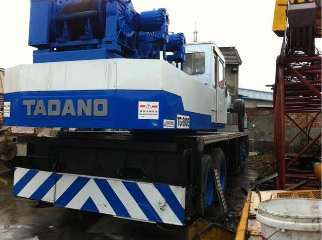 Used TADANO Truck Crane TG-500E