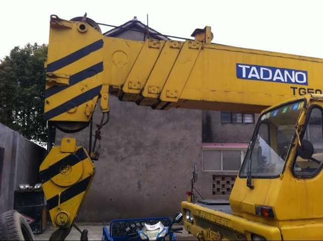 Used TADANO Truck Crane TG-500E