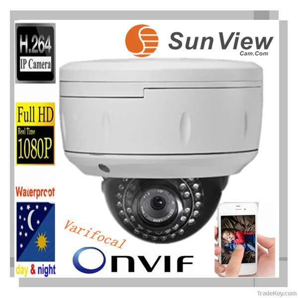 SunView Vandanproof 1080P Network 5.0 Megapixel ip camera, security