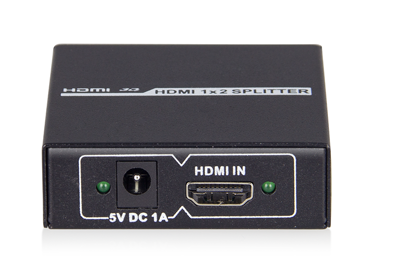 Full HDMI 1.4 1X2 Splitter with HDCP & 8KV ESD protection   HLHD0102B