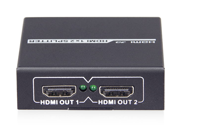 Full HDMI 1.4 1X2 Splitter with HDCP & 8KV ESD protection   HLHD0102B