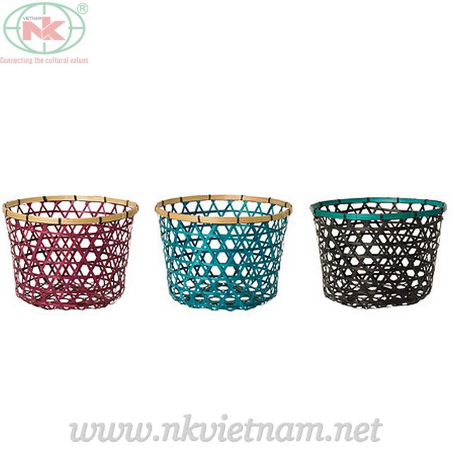 Bamboo basket(skype:nkvietnam1)