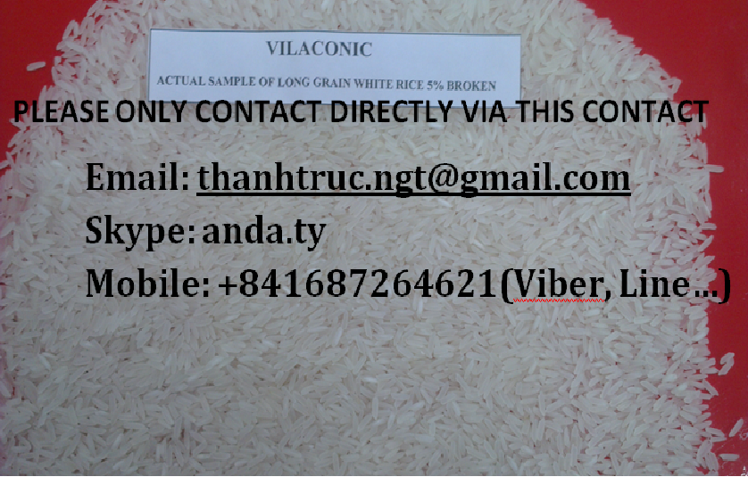 Long grain rice contact: +841687264621