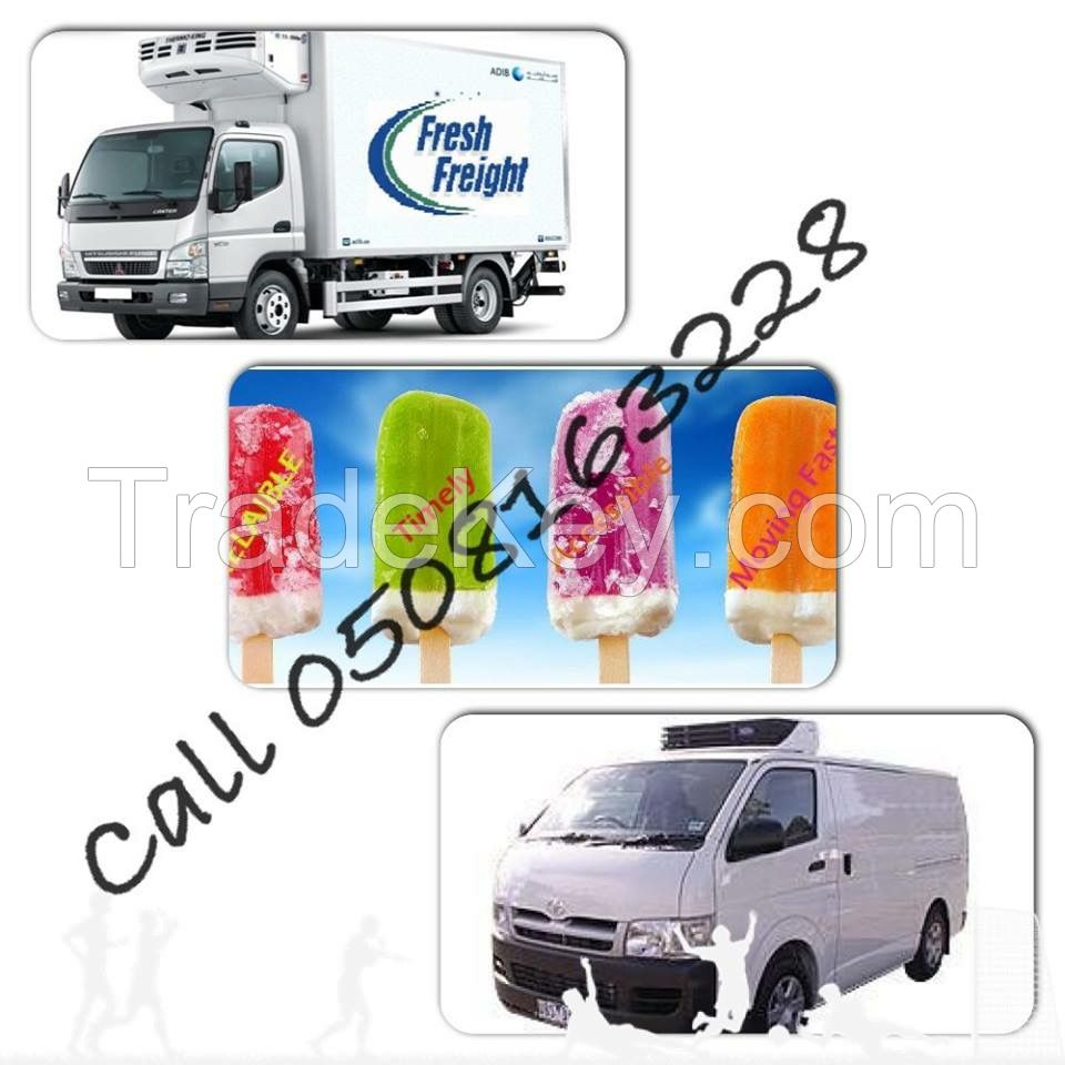 Chiller Van,Freezer Pickup,Refrigerated Truck,Reefer Trailer,Catering/Food  Transportation in UAE