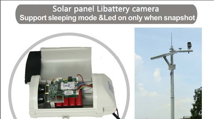 3G Time lapse camera with 5Megapixel auto sleep libattery solar camera