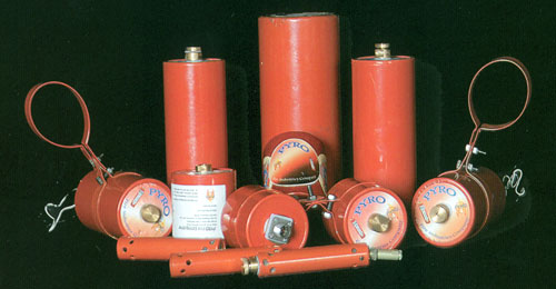Pyro, Solid Aerosol Fire Extinguishers