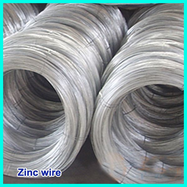 High pure zinc wire 99.995% 