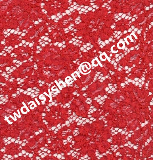 Corded grace lace fabrics