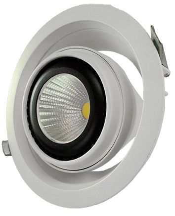 High-power COB LED Ceiling Spot Lights Lamp 18W, LTS Technology, High Coefficient of Thermal Conductivity