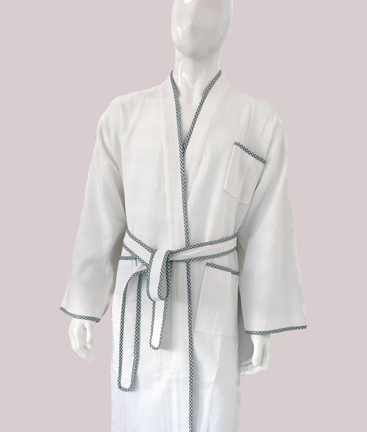 Simple Design Hotel Waffle Bathrobe