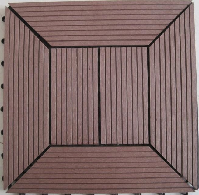 2013 Fashionable Household Product Wpc Floor Tile (Diy Deck tiles)/wpc products 