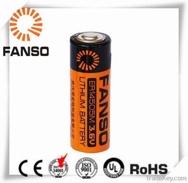 FANSO 3.6V Lithium Thionyl Chloride Battery ER14505M AA Size