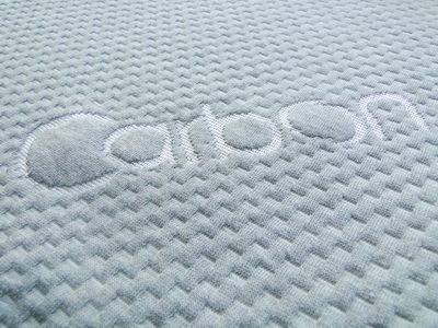 Carbon fiber knitted mattress fabric