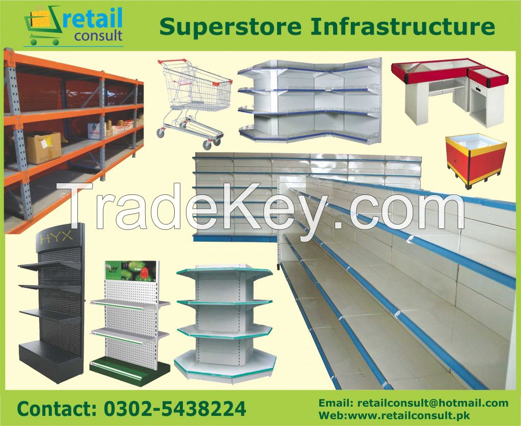 Superstore rack, Store rack, Cash & Carry rack, Display rack, Storage rack Manufacturer