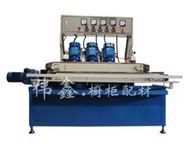 Glass straight line edging machine