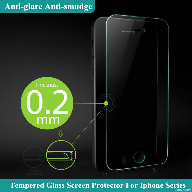 Phone Films For Iphone 4/4s Anti-shocked Glass Screen Guard Prrotector