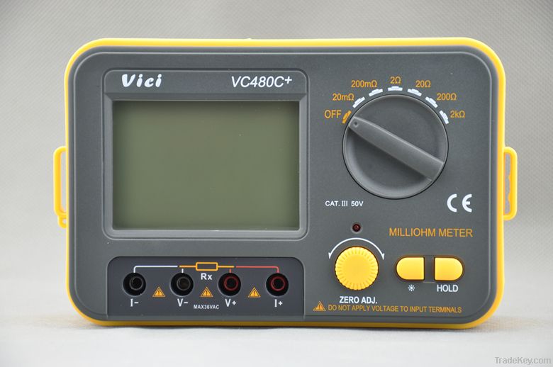 Vc480c+ Digital Micro Ohm Meter