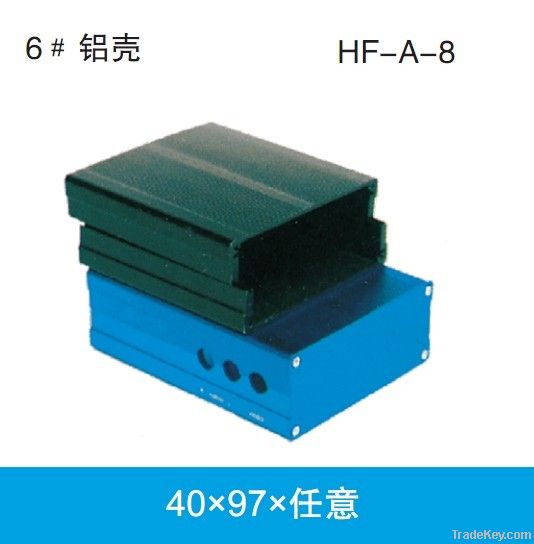 Anodized extrusion enclosure for PCB