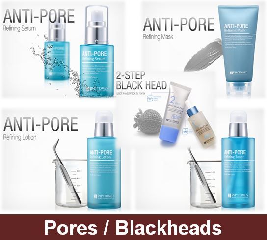 (PHYTOMES Korean Cosmetics) Pores / Blackheads Series