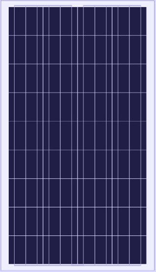 poly solar panel, 36P, 80w~100w, customization accepted