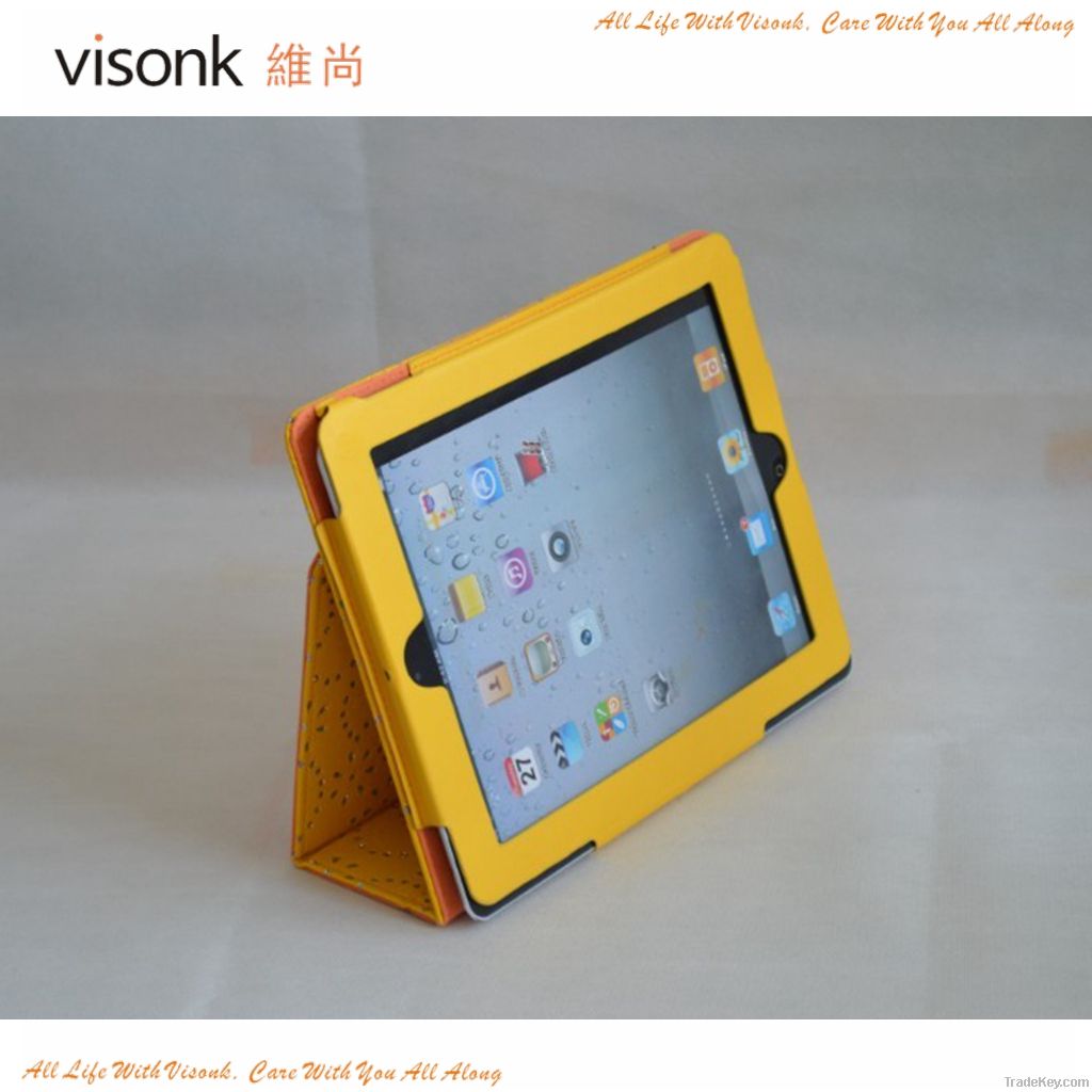 for ipad leather case