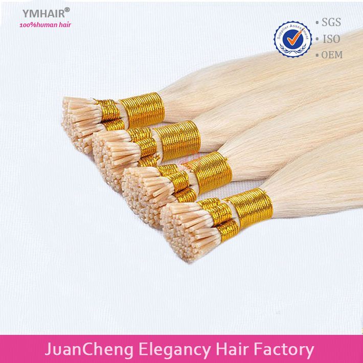 0.5 0.8 1g per strand wholesale and retail remy pre-bonded i tip u tip vtip hair extension