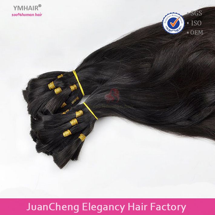 Hot Selling, Cheap Remy Human Hair Bulk, Virgin Brazilian Hair Bulk