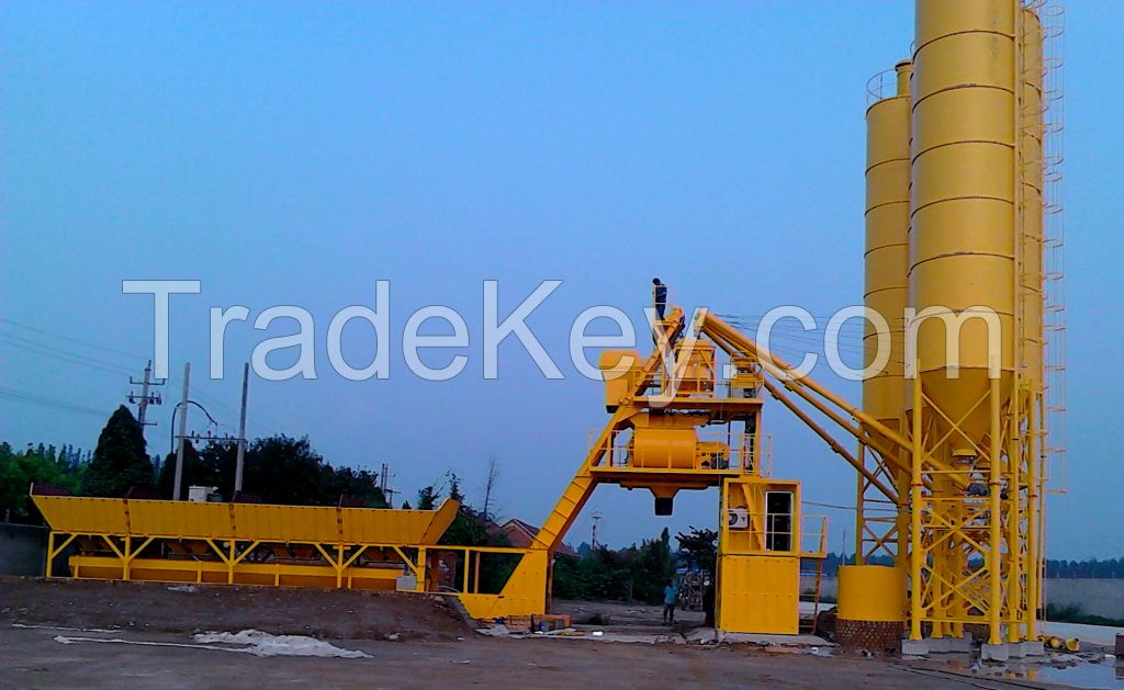 moblien free Concrete Mixing Plant