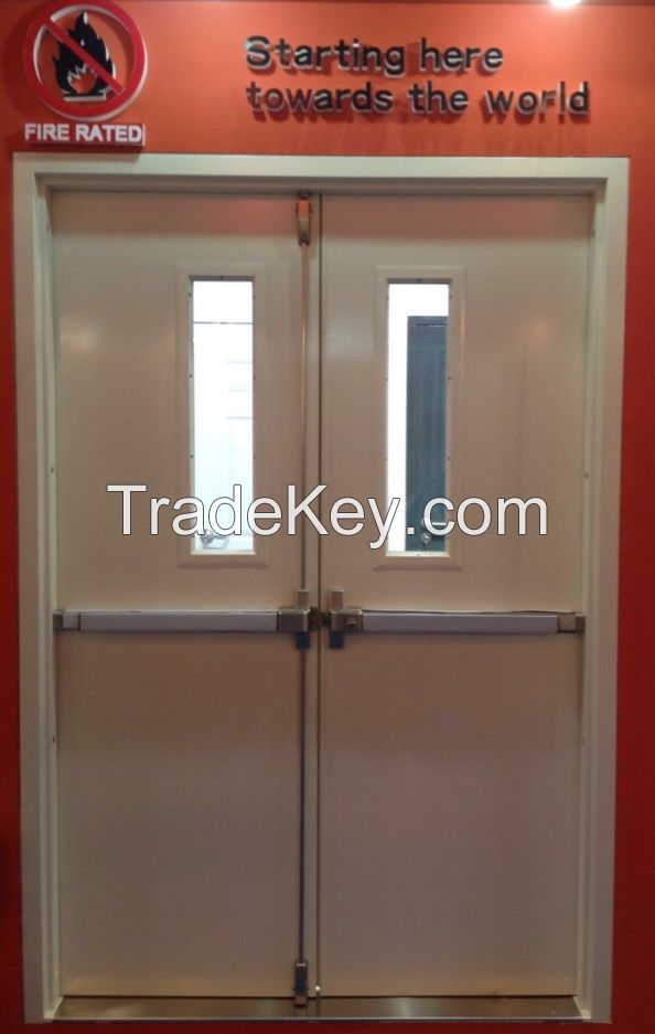 steel fire door (UL listed)