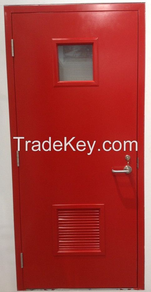 steel fire door (UL listed)