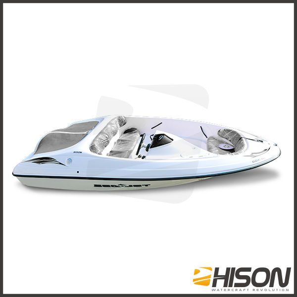Hison Dual DOHC 4-Stroke 4-Cylinder 1400cc X2 Engines (EPA certified) jet speed boat
