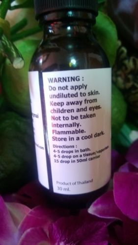 Essential oil from Thailand