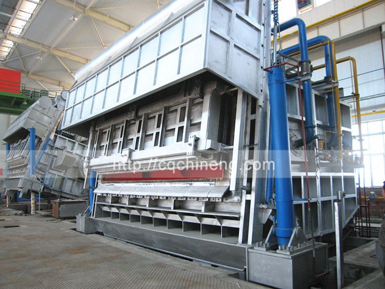 18T-50T Double tilting raffinal aluminium melting and holding furnace