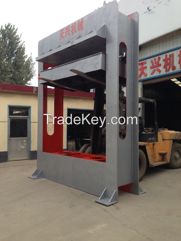 Preloading machine Cold press wood press machine