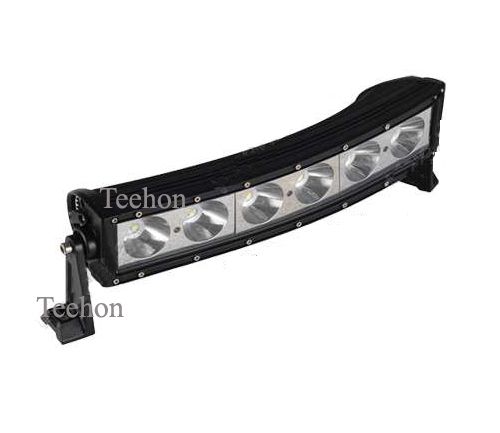 60W 12 inch single-row curved LED off-road light bar